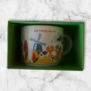 Starbucks Netherlands Espresso Mug You Are Here Series 2020 2 oz